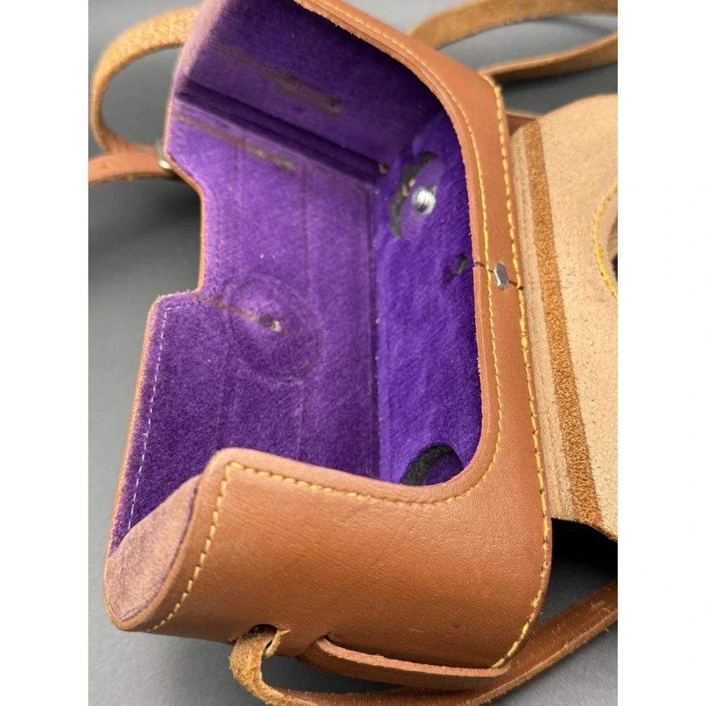 Vintage Argus C3 Leather Camera Case Ever Ready Adjust Shoulder Strap MCM GUC